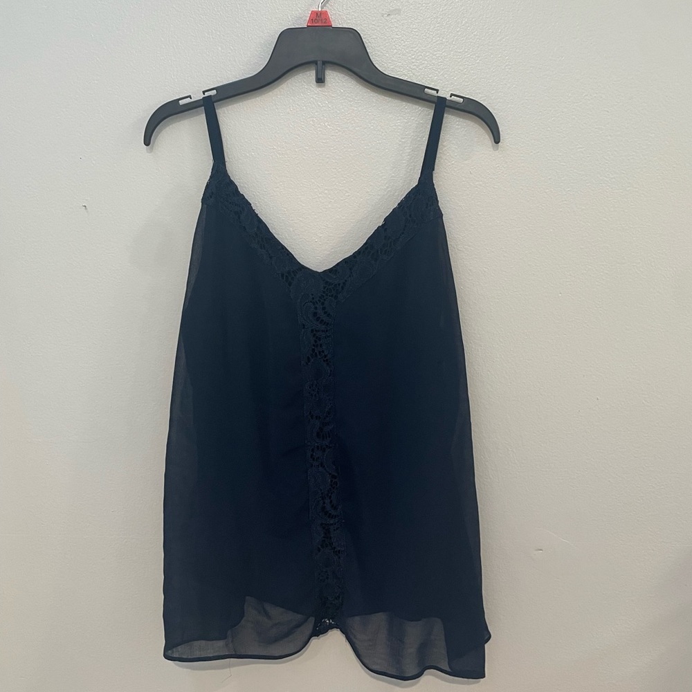 2000s Vintage Blue Tank Top ~ Size M